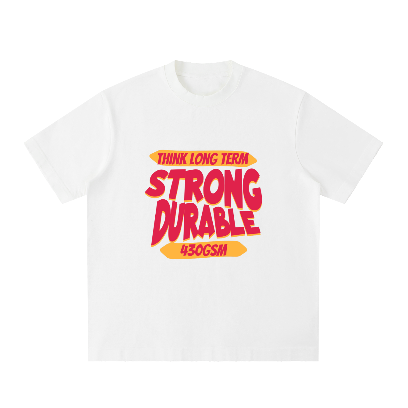 YOIYOI ART Lab — Always Stronger Than You Think Heavyweight Tee | 430GSM Vintage Wash