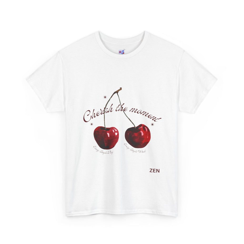 Cherish the Moment Cherry Graphic Tee