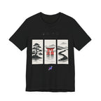 Nihon Sankei Triptych Torii T-Shirt | Japanese Landscape Tee