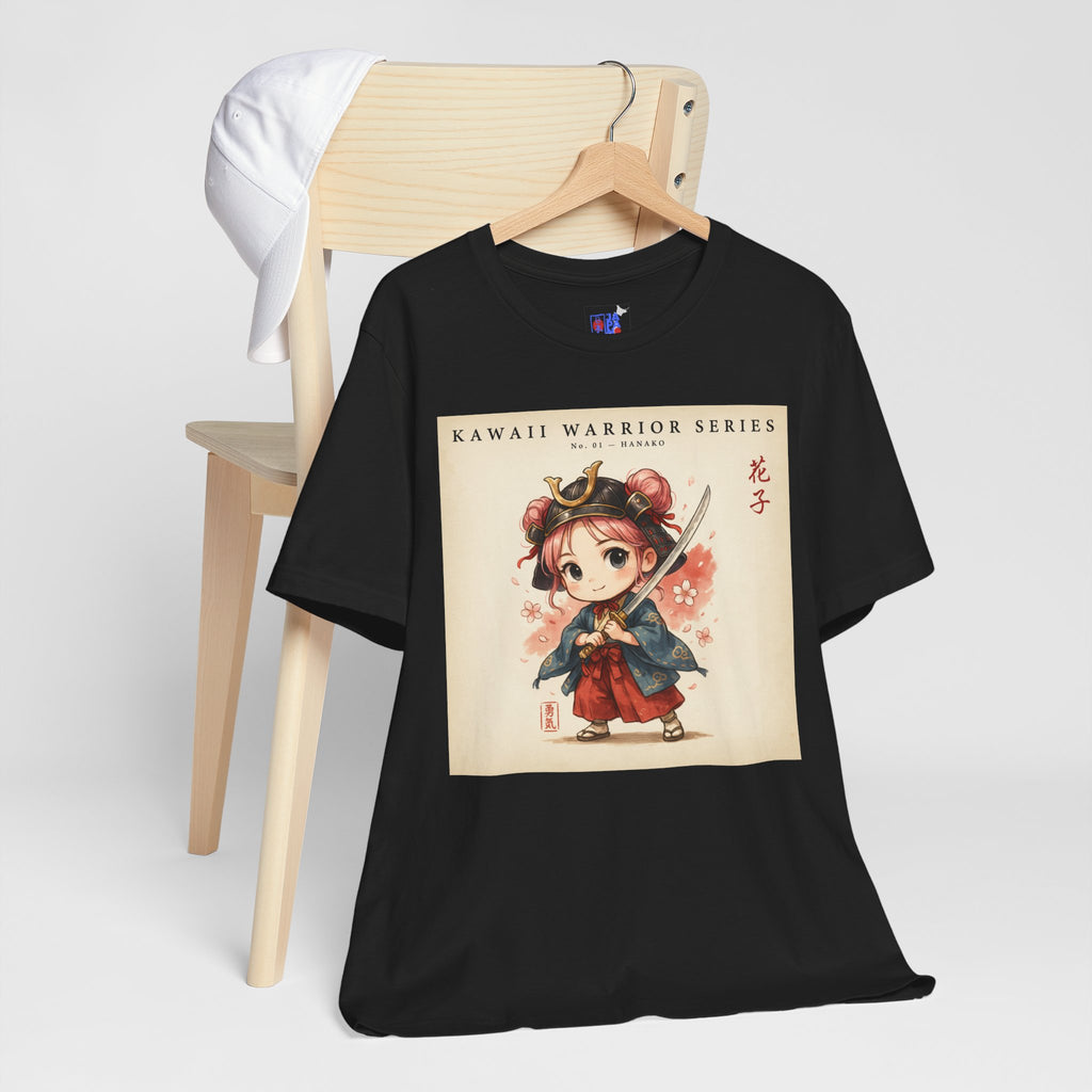 Kawaii Warrior Anime Girl Samurai T-Shirt