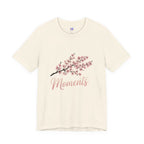 Sakura Moments T-Shirt — Japanese Cherry Blossom Quote Tee