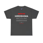 Hiroshima T-Shirt | 広島 Peace & Resilience Japan City Tee | Designed by Japanese
