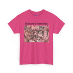 Nature Is Aesthetic Pink Sakura Floral T-Shirt