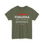 Fukuoka T-Shirt | 福岡 Hakata Ramen Front & Back Print | Japan City Series Tee