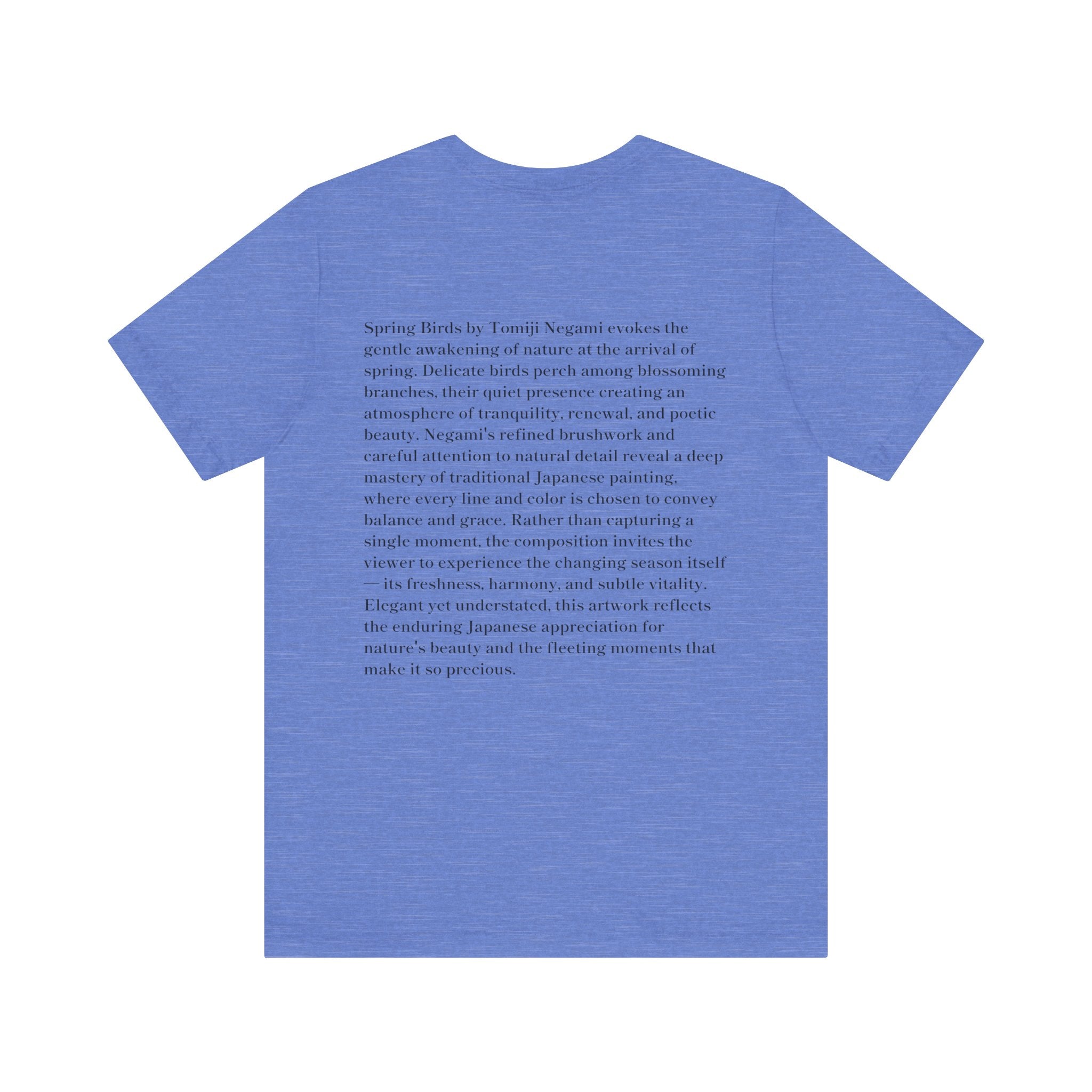 Tomiji Negami "Spring Birds", Japanese Art Museum T-Shirt
