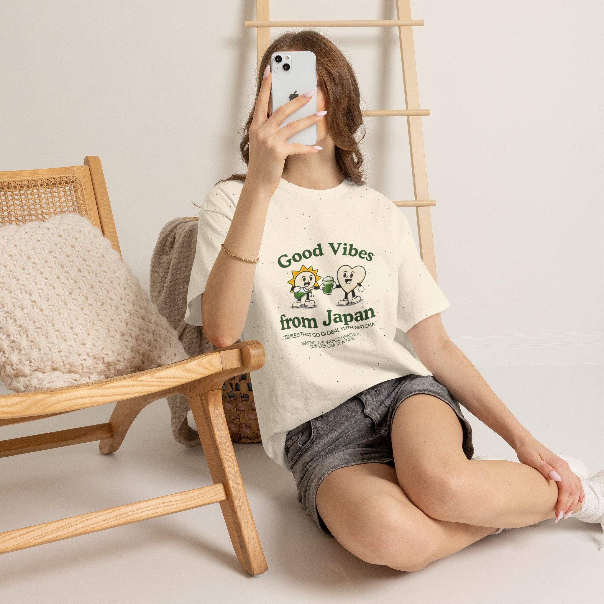 Good Vibes from Japan Matcha Tee