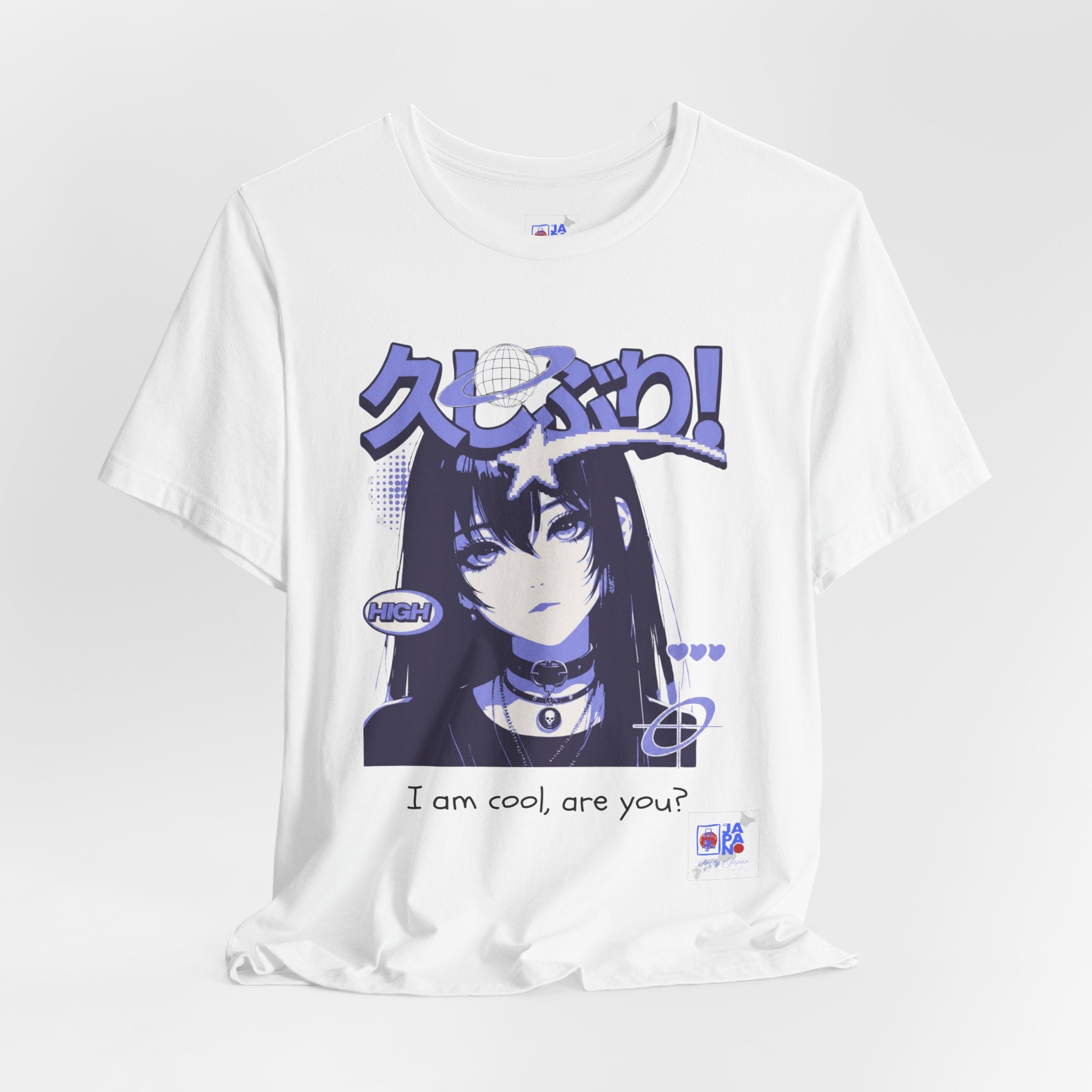 I Am Cool, Are You? Anime Aesthetic Tee