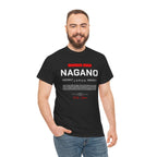 Nagano T-Shirt | 長野 Japanese Alps & Snow Monkey Japan City Tee | Designed by Japanese