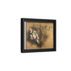 Raijin Thunder God Framed Canvas Print, Ogata Korin Edo Period Japanese Art, Rinpa Museum Reproduction, Japanese Mythology Wall Art