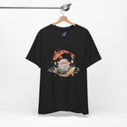Koi and Lotus Beauty Tee | Koi Circle Floral Japanese Aesthetic