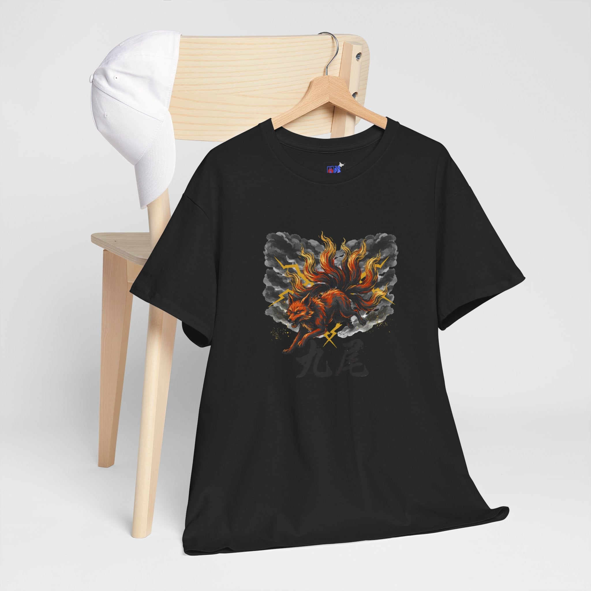 Japanese Fox Spirit  Graphic Tee  Mythology Shirt