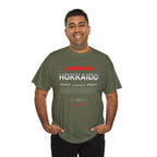 Hokkaido T-Shirt | 北海道 Wild North & Powder Snow Japan Tee | Designed by Japanese