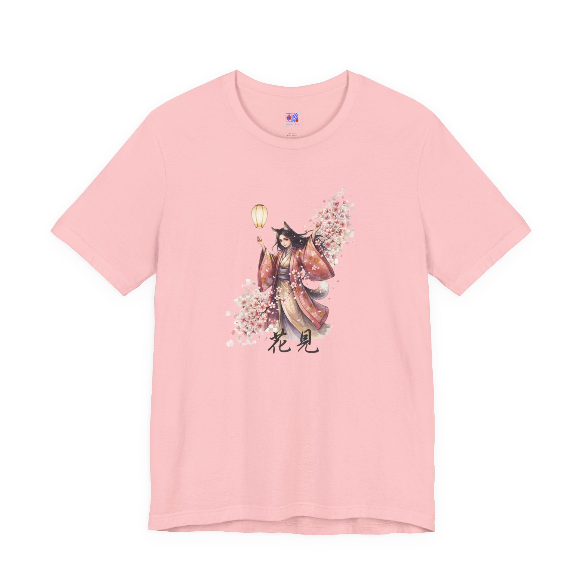 Cherry Blossom Kimono Tee — Hanami Floral Japanese Art T-Shirt