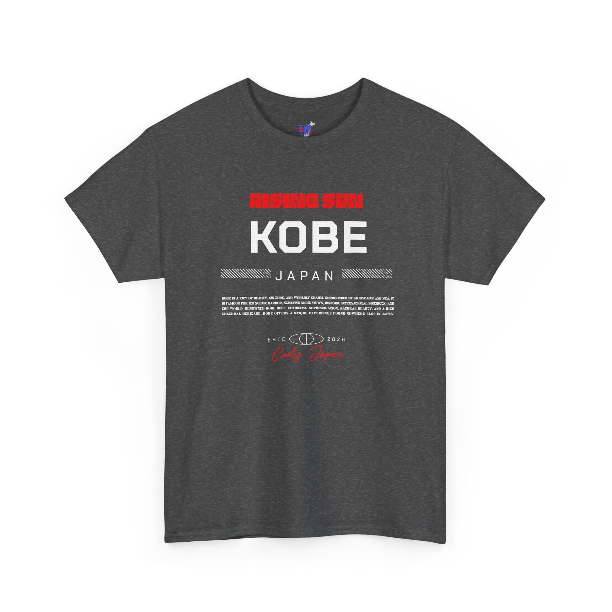 Kobe T-Shirt | 神戸 Rokko Mountains & Harbor City Japan Tee | Designed by Japanese