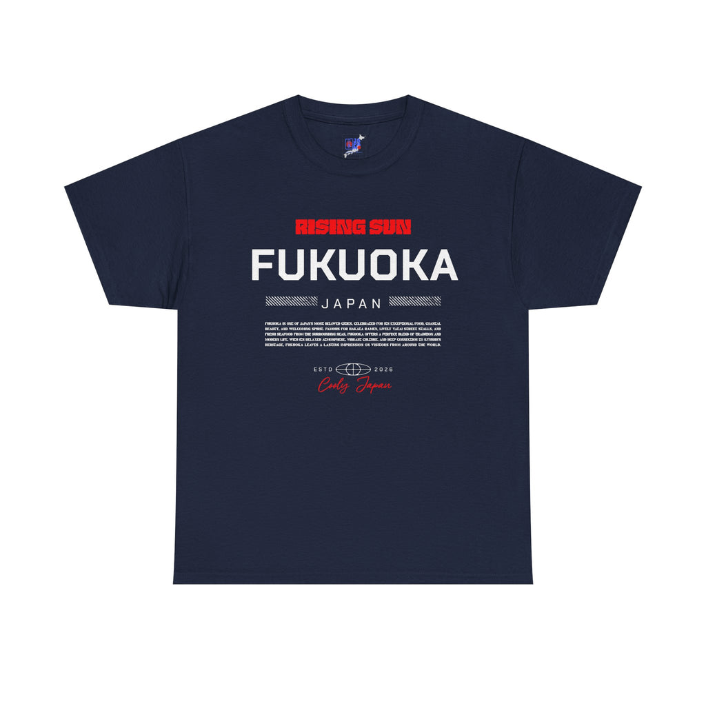 Fukuoka T-Shirt | 福岡 Hakata Ramen Front & Back Print | Japan City Series Tee