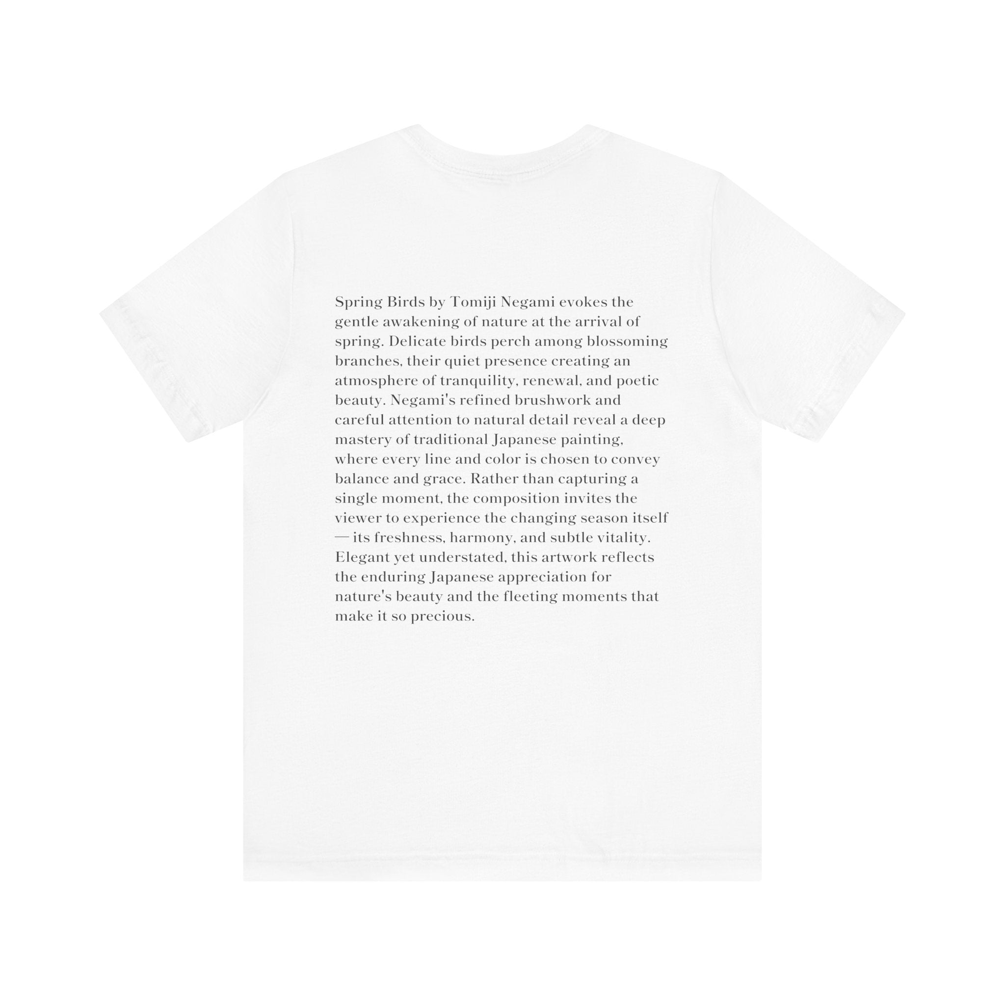 Tomiji Negami "Spring Birds", Japanese Art Museum T-Shirt