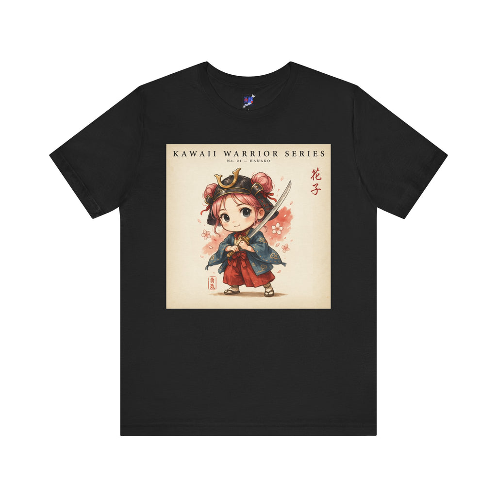 Kawaii Warrior Anime Girl Samurai T-Shirt