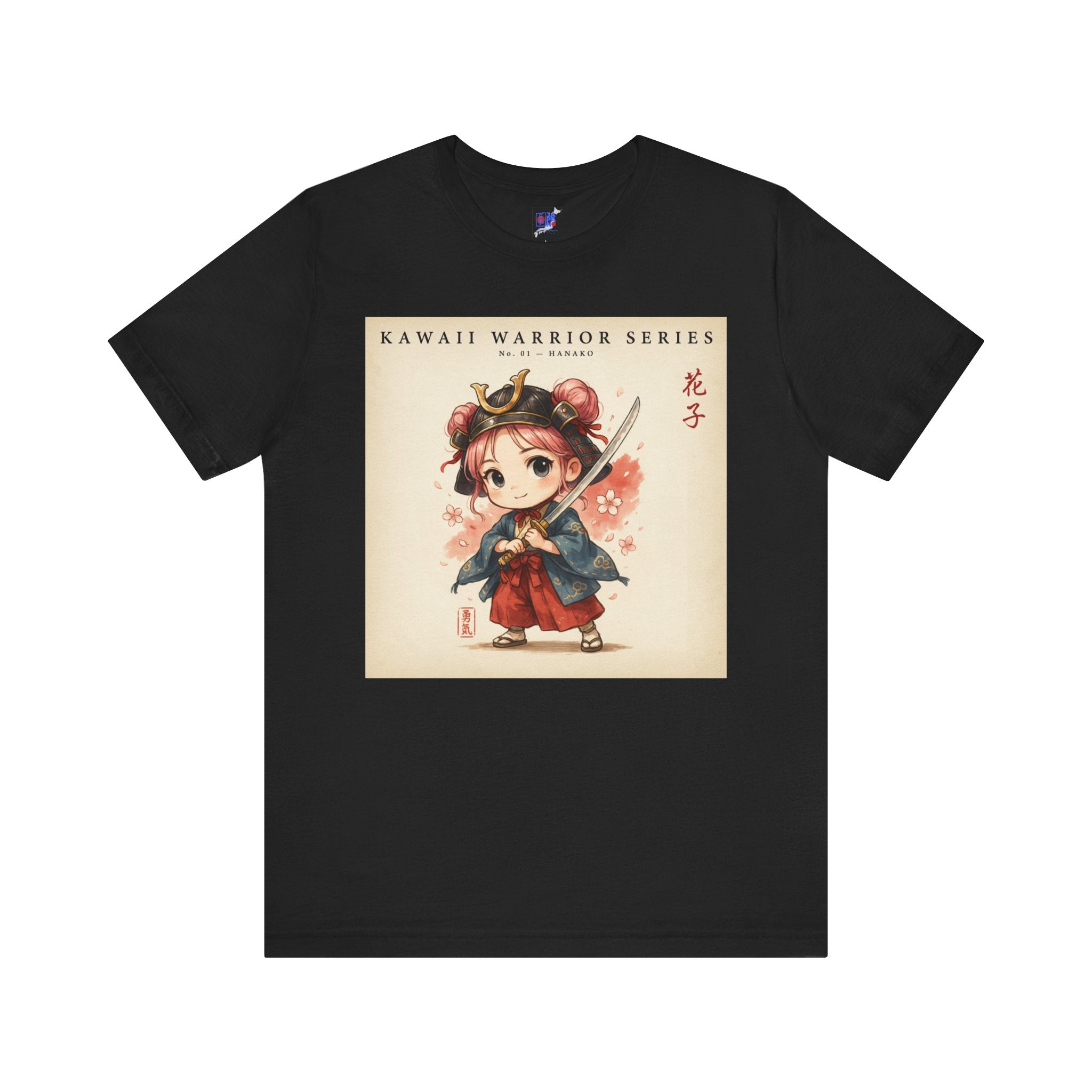 Kawaii Warrior Anime Girl Samurai T-Shirt
