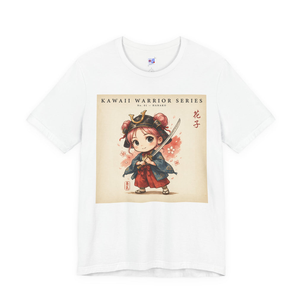 Kawaii Warrior Anime Girl Samurai T-Shirt