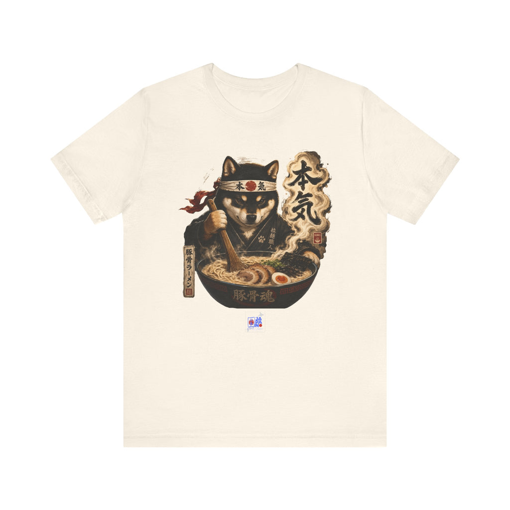 Shiba Inu Ramen Master Tee | Tonkotsu Soul Japanese Artisan Dog Art