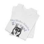 My Shiba Thinks I'm Cool, Shiba Inu Sunglasses Graphic Tee, Japanese Dog Lover Gift, Unisex T-Shirt