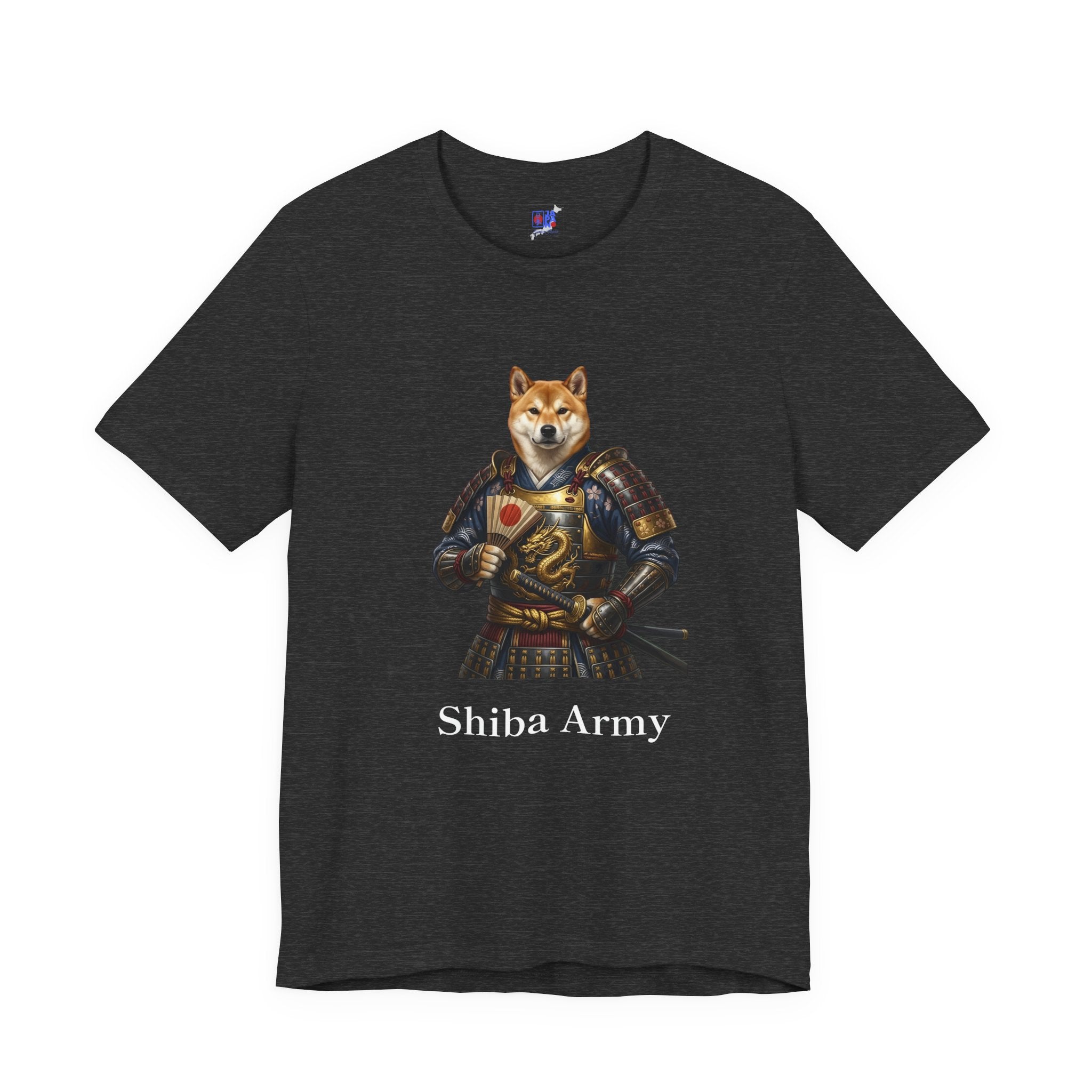 Samurai Shiba Inu T-Shirt, Shiba Army Japanese Warrior Dog Tee, Funny Dog Lover Gift - Cute Anime Samurai Shirt