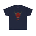 Oni Mask T-Shirt — 鬼 Japanese Demon Men's Graphic Tee | Dark Japan Streetwear Shirt