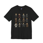 Shiba Inu Samurai T-Shirt, Japanese Warrior Dog Graphic Tee, Funny Dog Lover Gift, Anime Streetwear, Unisex Cotton Shirt