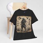Samurai Dragonfly Warrior Tee Version 1 — Bushidō Ink Warrior Graphic T-Shirt