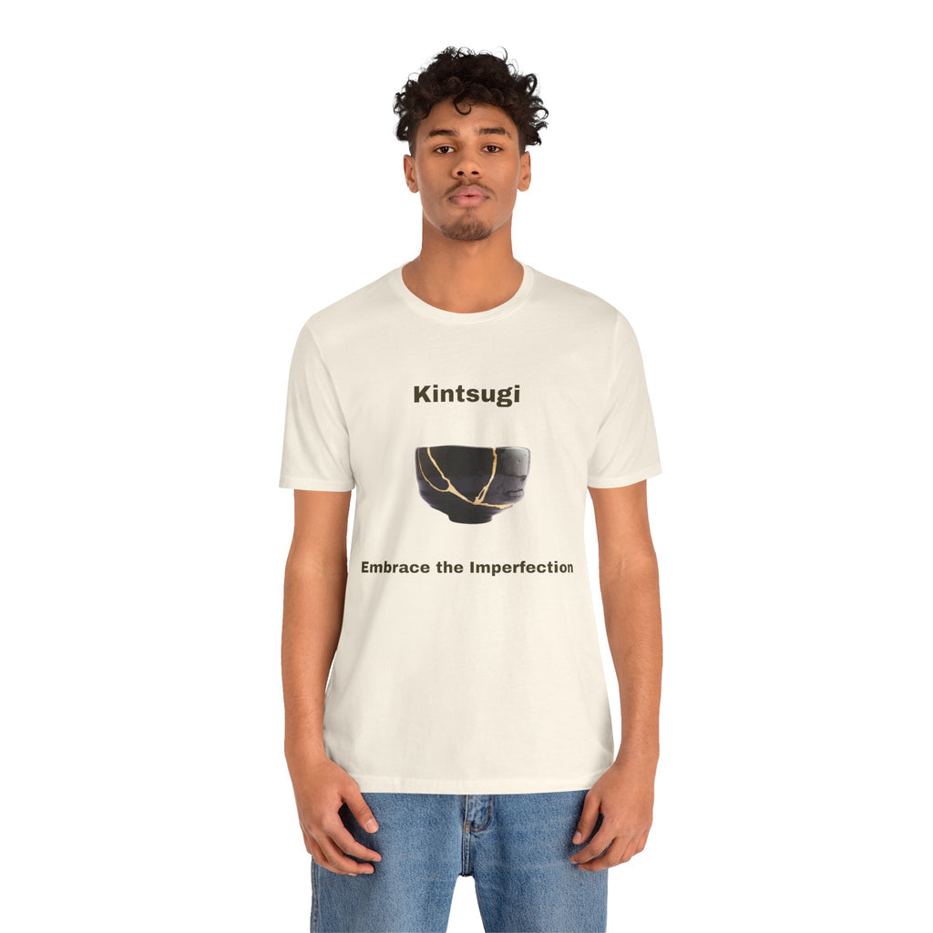 Kintsugi Embrace the Imperfection Ceramic Bowl T-Shirt