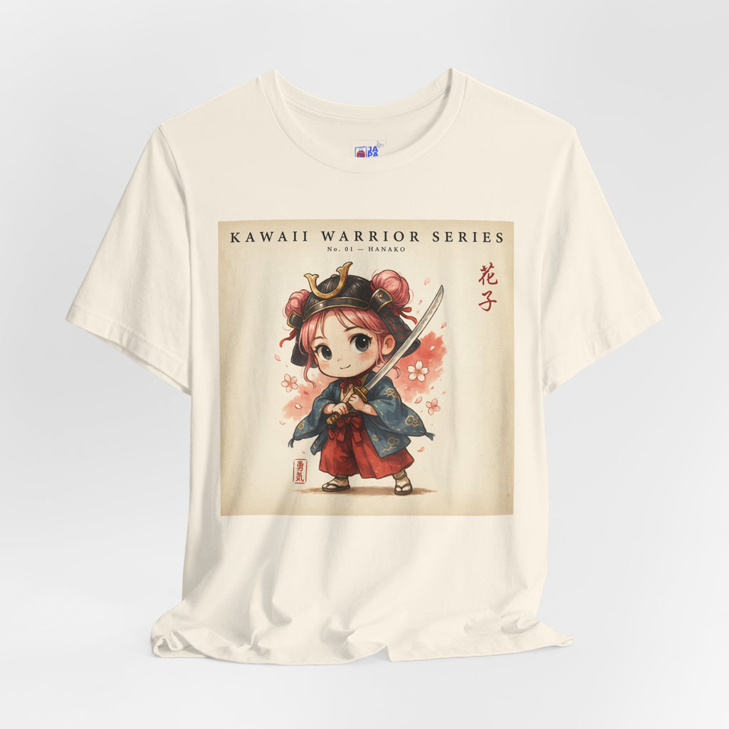 Kawaii Warrior Anime Girl Samurai T-Shirt