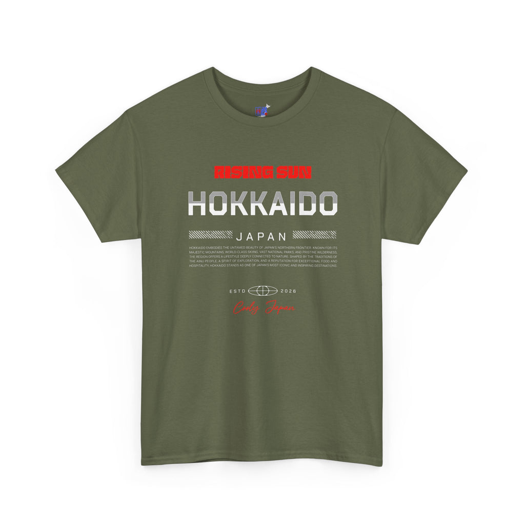 Hokkaido T-Shirt | 北海道 Wild North & Powder Snow Japan Tee | Designed by Japanese
