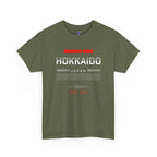 Hokkaido T-Shirt | 北海道 Wild North & Powder Snow Japan Tee | Designed by Japanese