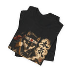 Ramen Neko Tee — Samurai Cat Chef "本気" Graphic T-Shirt