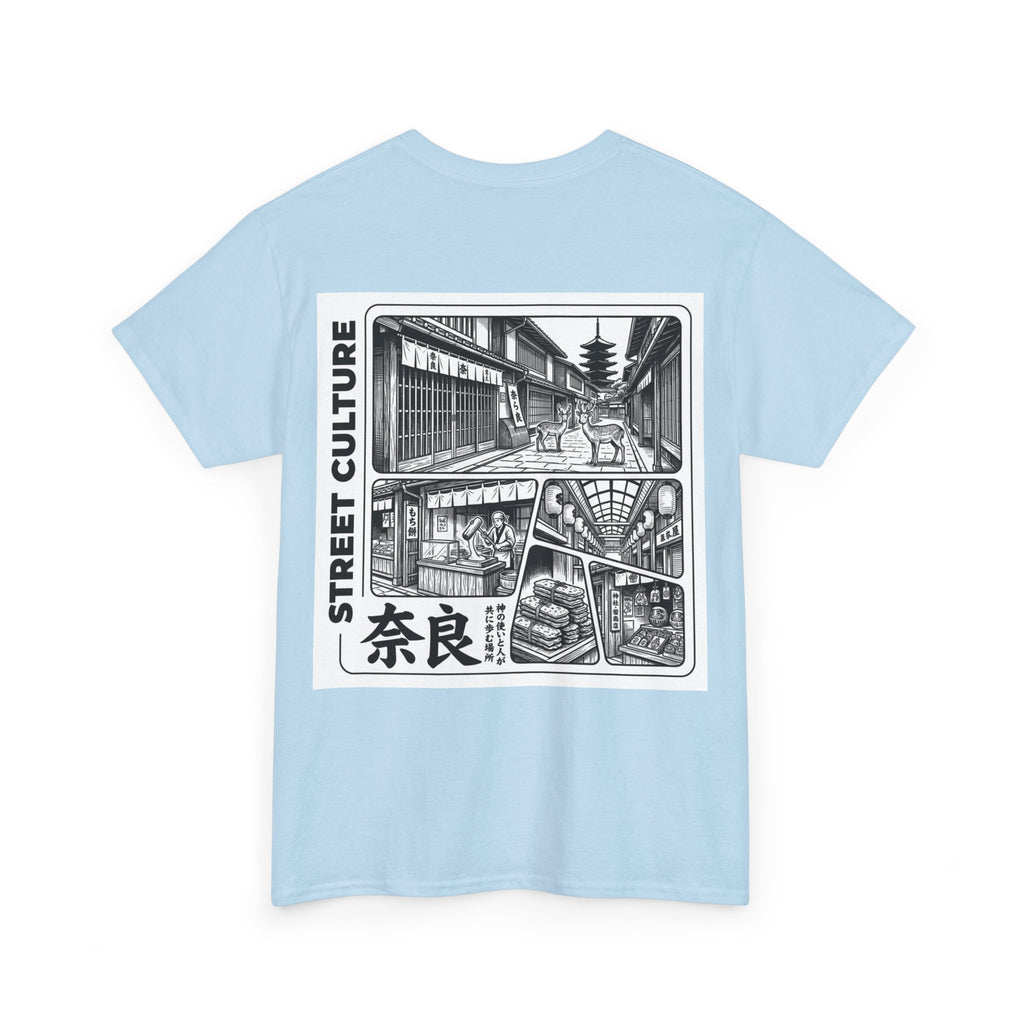 Nara Street Culture Tee | Japanese Cityscape Graphic T-Shirt