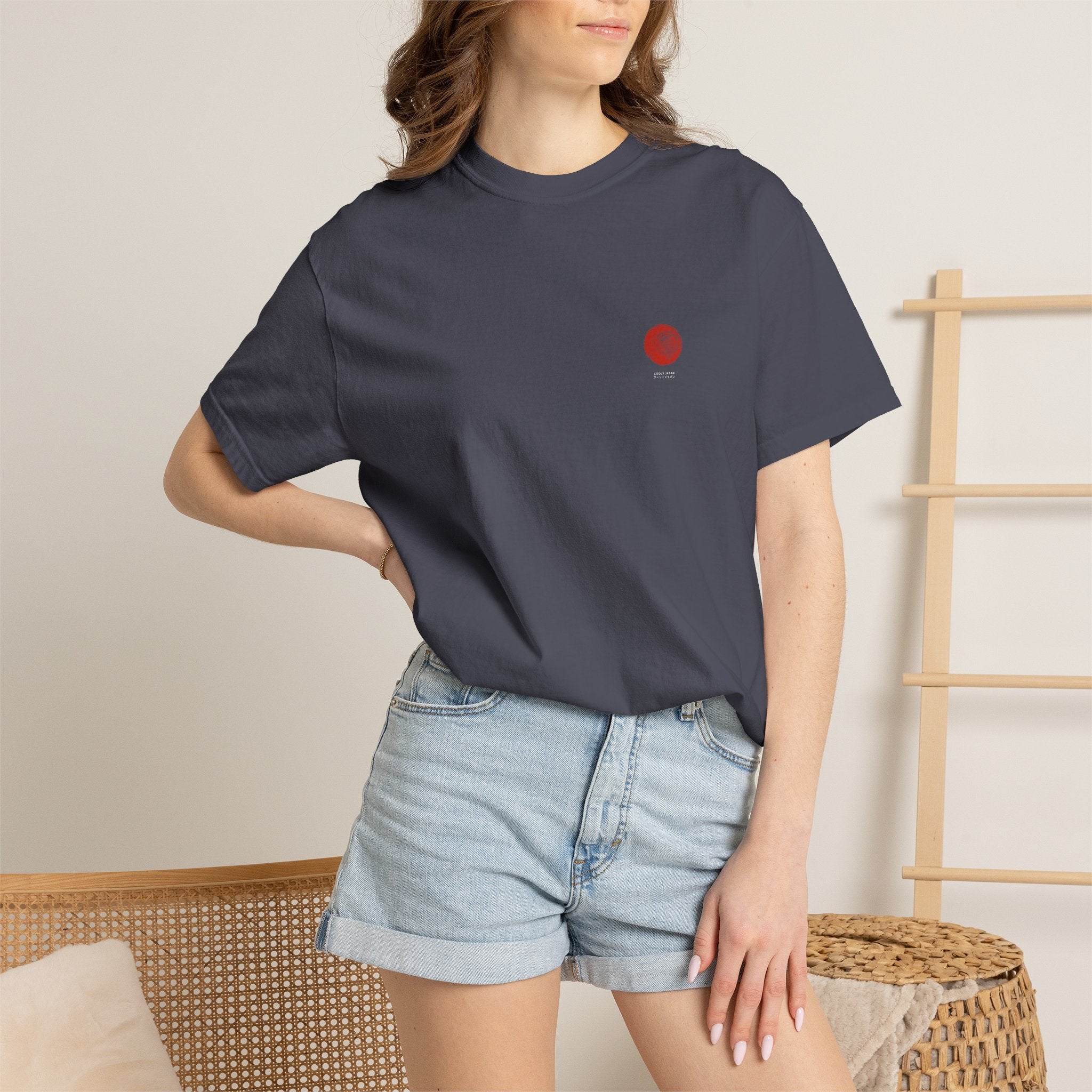 CoolyJapan — Tora 虎 Leaping Tiger Tee | Dark Color | Comfort Colors 1717