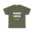 Kintsugi 'Restoration Over Perfection' T‑Shirt — Inspirational Graphic Tee