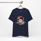 Koi and Lotus Beauty Tee | Koi Circle Floral Japanese Aesthetic
