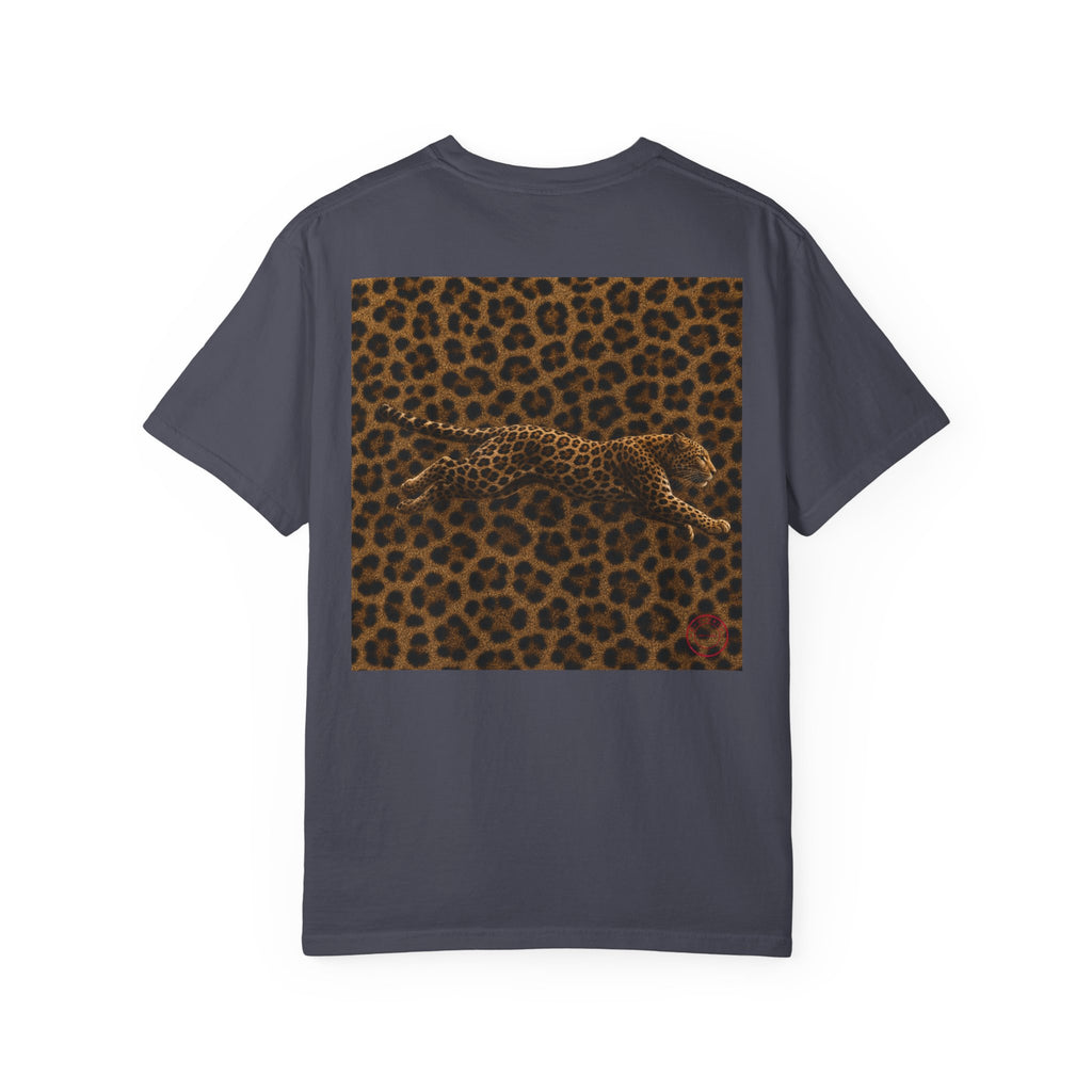 CoolyJapan — Hyō 豹 Silent Leopard Tee | Dark Color | Comfort Colors 1717