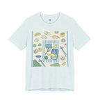 Sushi Picnic Tee, Cute Bento & Sushi Illustration T-Shirt