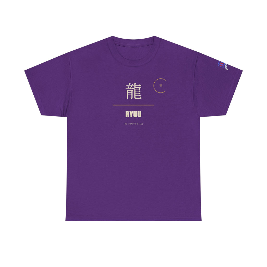 Ryuu Dragon Rises Kanji T-Shirt | Japanese Anime Graphic Tee