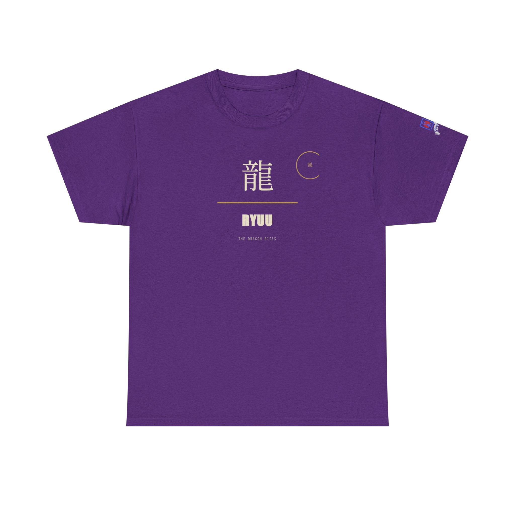 Ryuu Dragon Rises Kanji T-Shirt | Japanese Anime Graphic Tee