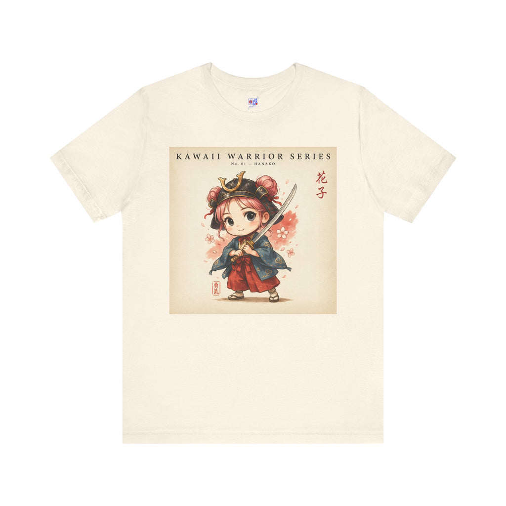 Kawaii Warrior Anime Girl Samurai T-Shirt