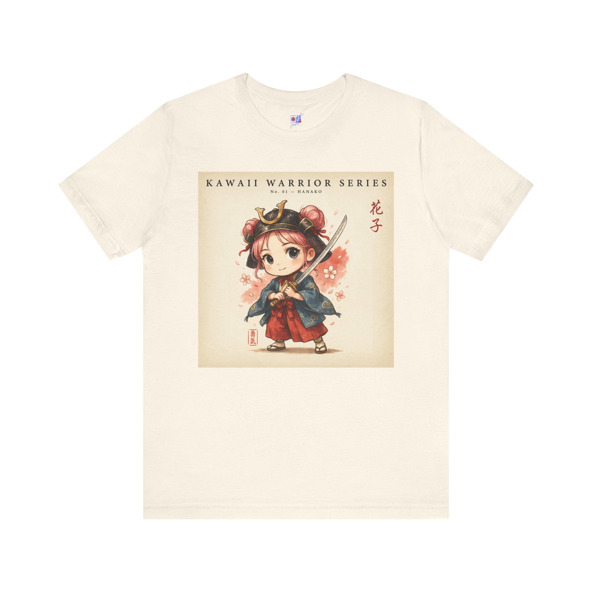 Kawaii Warrior Anime Girl Samurai T-Shirt