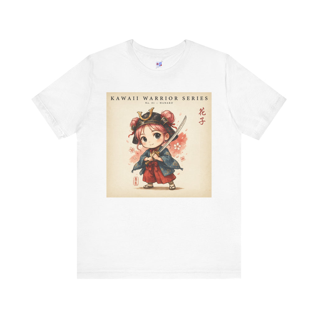 Kawaii Warrior Anime Girl Samurai T-Shirt