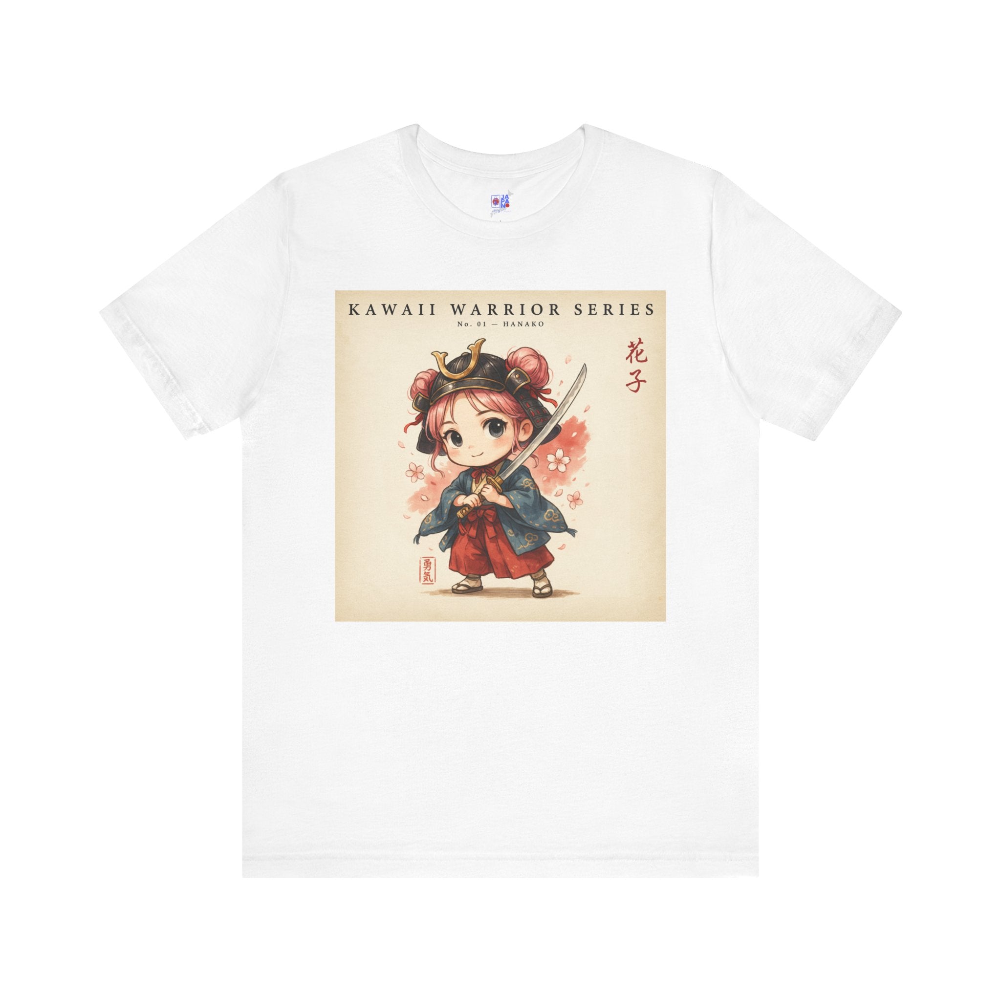 Kawaii Warrior Anime Girl Samurai T-Shirt