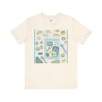Sushi Picnic Tee, Cute Bento & Sushi Illustration T-Shirt