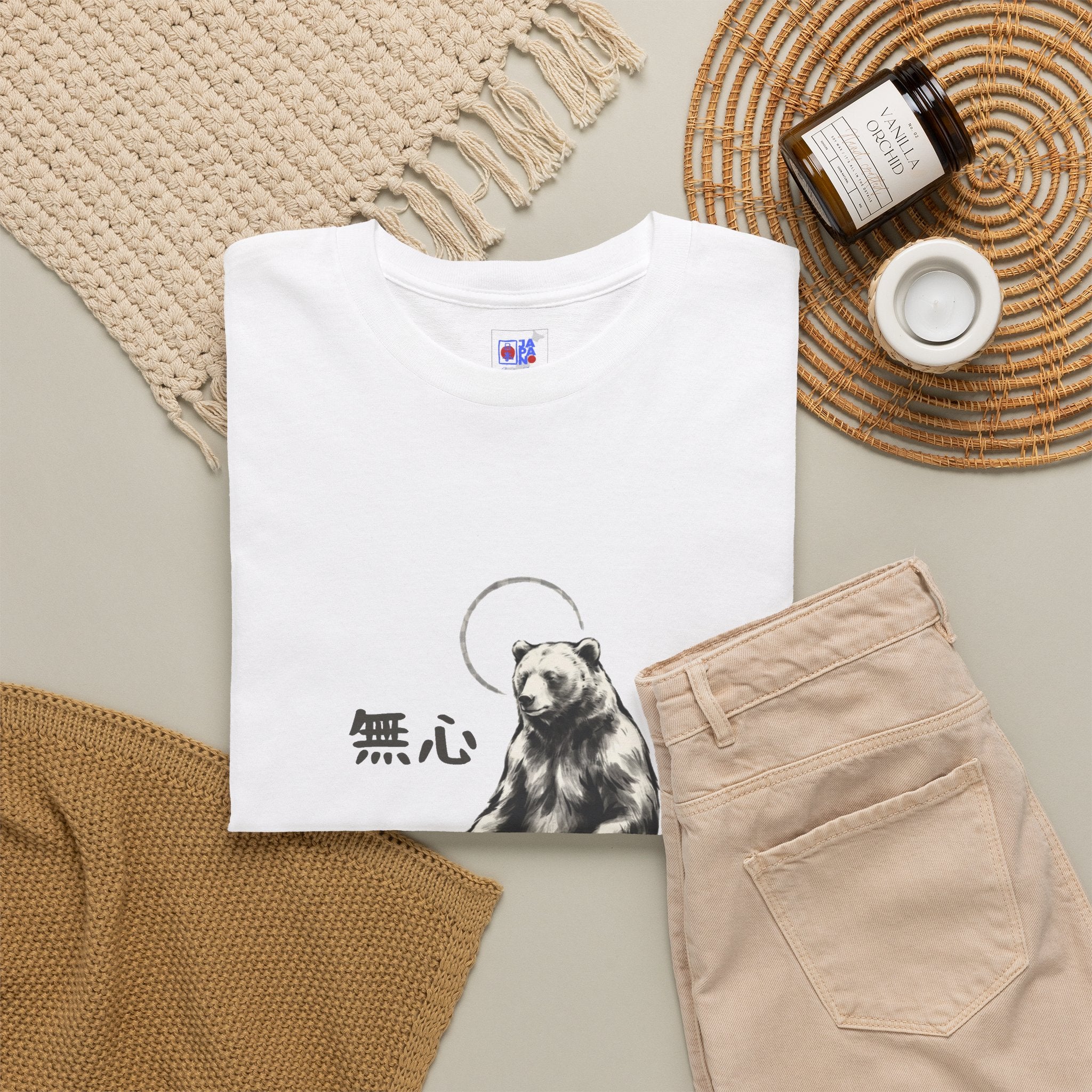 Meditating Bear Tee