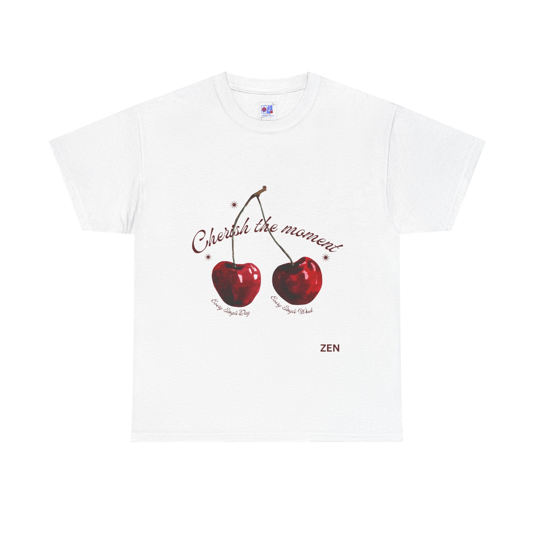 Cherish the Moment Cherry Graphic Tee