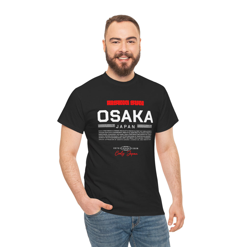 Osaka Japan T-Shirt, The Soul of Kansai  Dotonbori Travel Souvenir  Japan Vacation Memory Tee  Gift for Japan Lovers